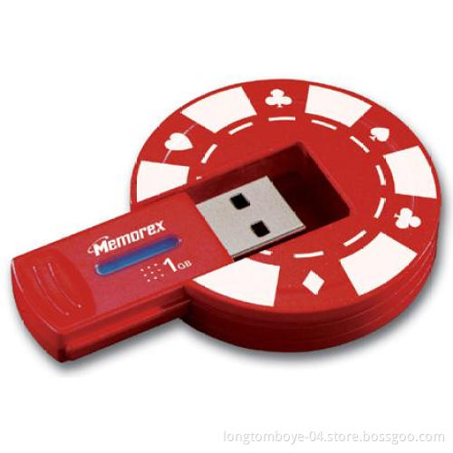 PVC Material Poker Stars USB Flash Disk